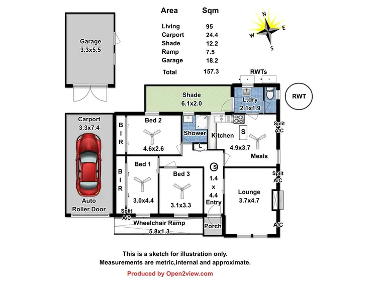 Floorplan of Homely house listing, 88 Coppleridge Drive, Elizabeth Vale SA 5112