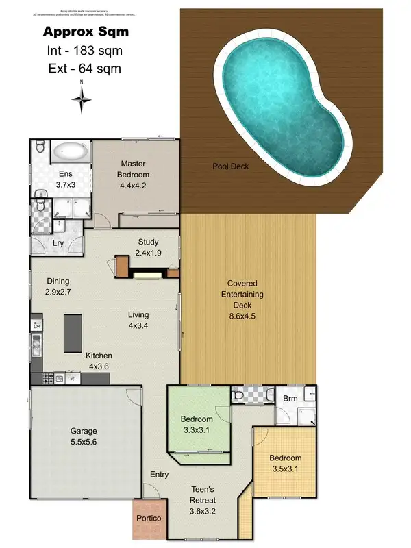 Floorplan of Homely house listing, 110 Albany Forest Drive, Albany Creek QLD 4035