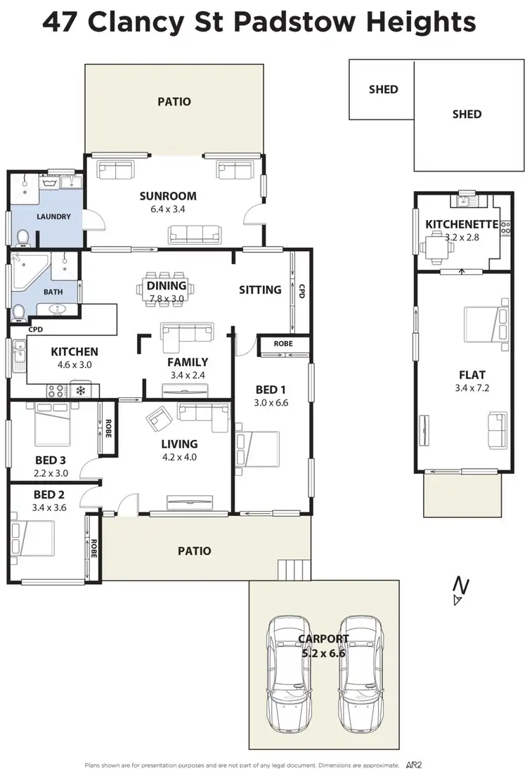 Floorplan of Homely house listing, 47 Clancy Street, Padstow Heights NSW 2211