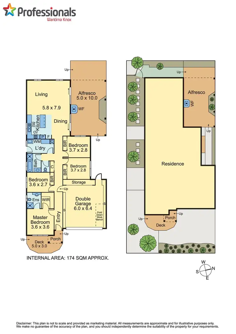 Floorplan of Homely unit listing, 4/3 Hillcrest Avenue, Ferntree Gully VIC 3156