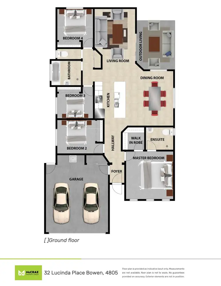 Floorplan of Homely house listing, 32 Lucinda Place, Bowen QLD 4805