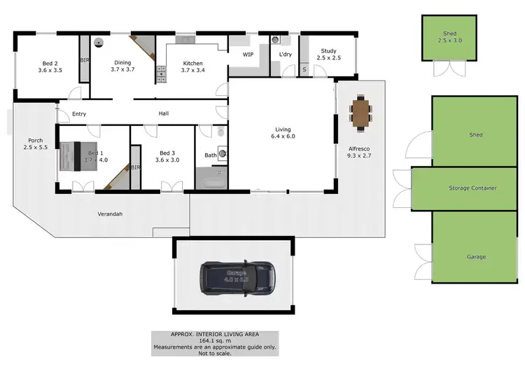 Floorplan of Homely house listing, 77 Ellis Street, Brocklesby NSW 2642