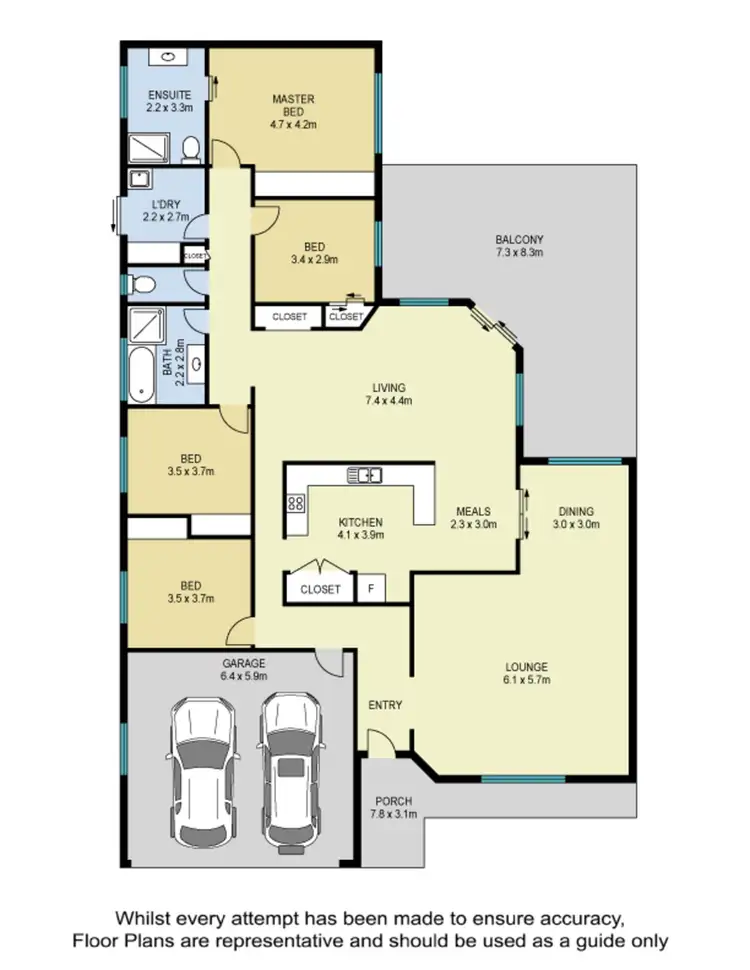 Floorplan of Homely house listing, 71 McGregor Way, Ferny Grove QLD 4055
