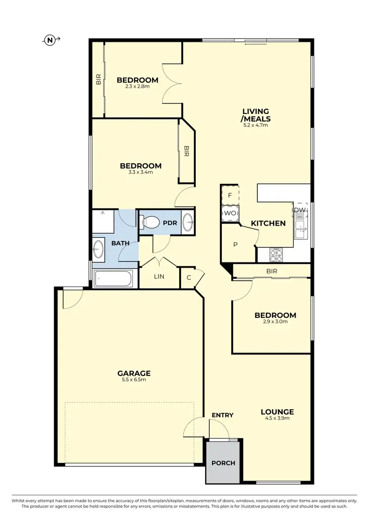 Floorplan of Homely unit listing, 23 Tintern Loop, Hillside VIC 3037