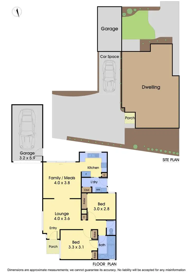 Floorplan of Homely villa listing, 2A Pivot Place, Mill Park VIC 3082