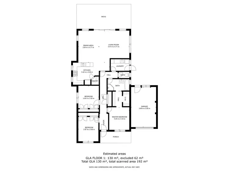 Floorplan of Homely house listing, 1 Muscat Court, Rutherglen VIC 3685