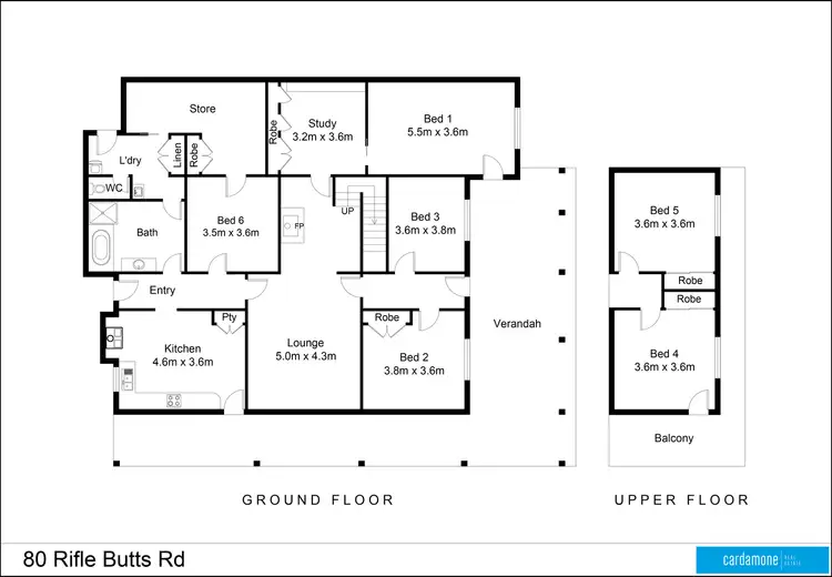 Floorplan of Homely rural property listing, 80 Rifle Butts Road, Katandra VIC 3634