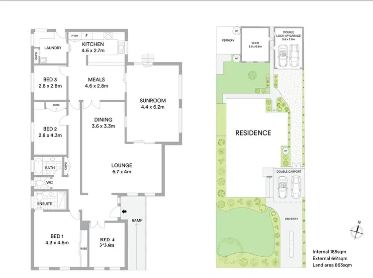 Floorplan of Homely house listing, 8 Thackeray Court, Croydon VIC 3136