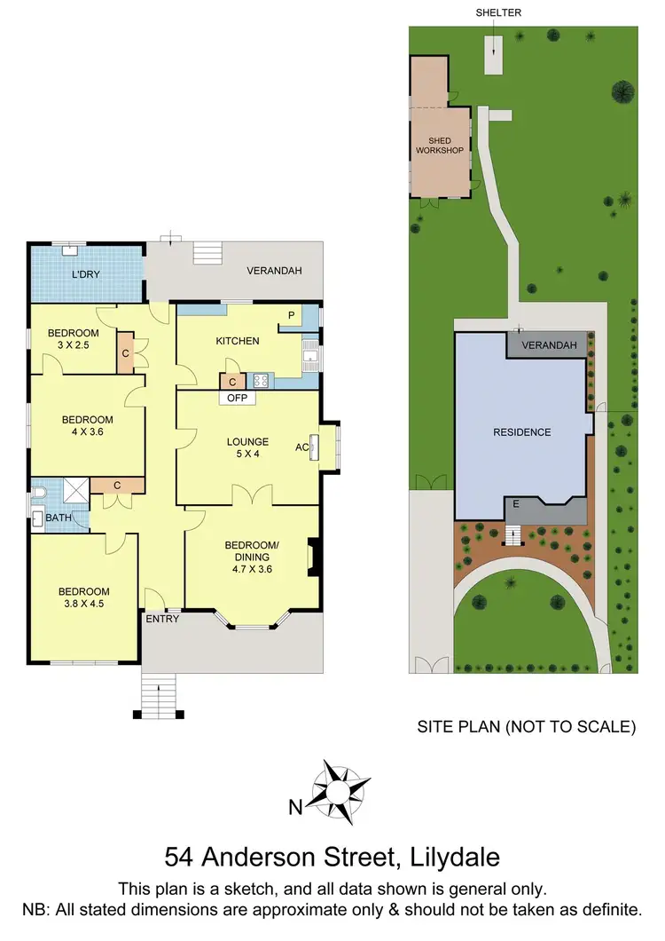 Floorplan of Homely house listing, 54 Anderson Street, Lilydale VIC 3140