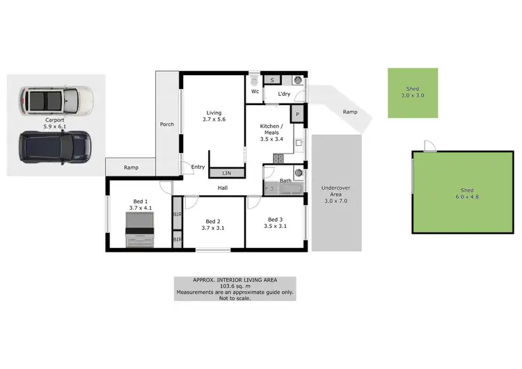 Floorplan of Homely house listing, 8 Albert Road, Chiltern VIC 3683