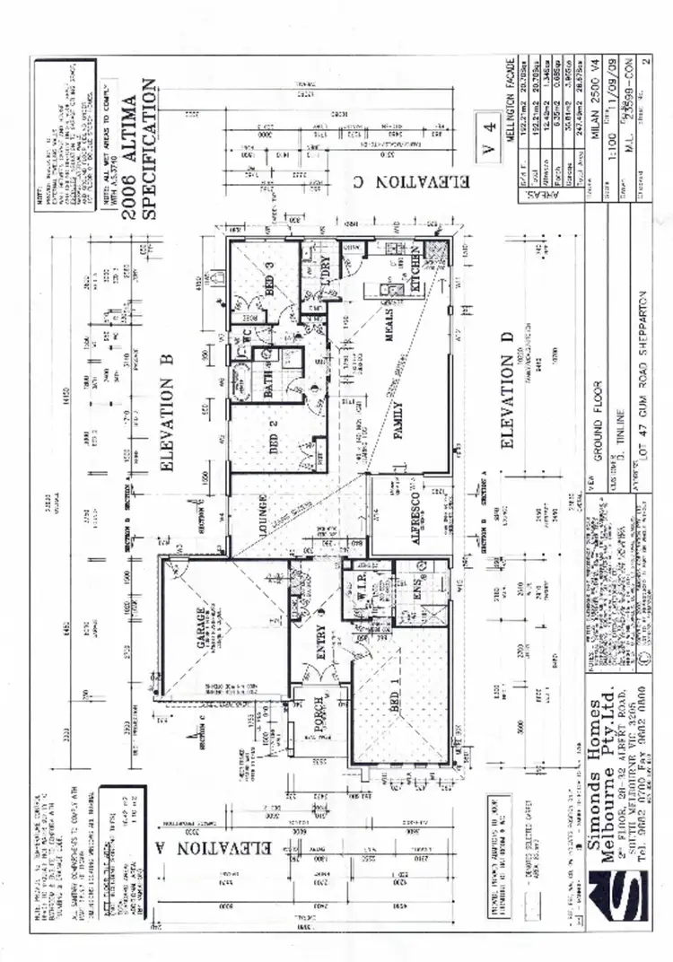 Floorplan of Homely house listing, 48 Gum Road, Shepparton VIC 3630