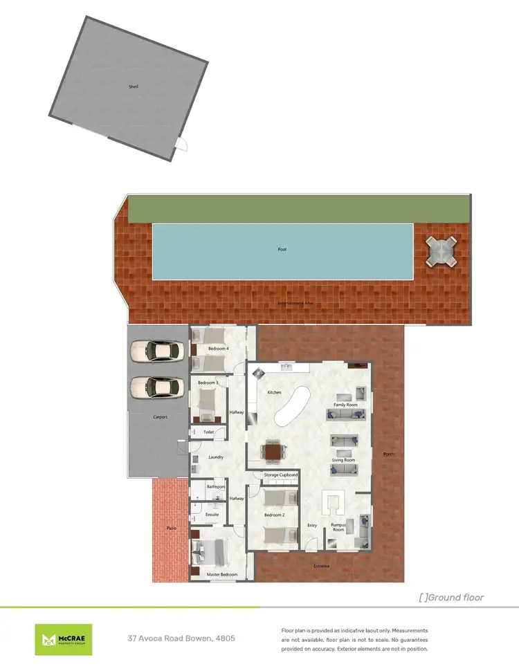 Floorplan of Homely house listing, 37 Avoca Road, Bowen QLD 4805