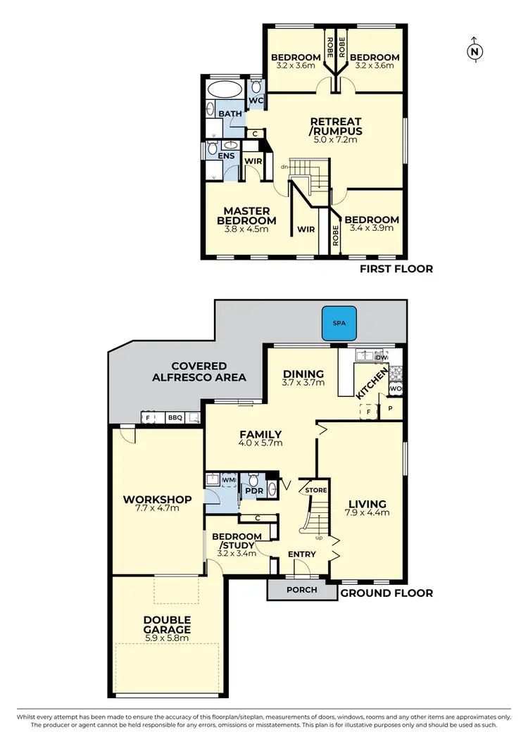 Floorplan of Homely house listing, 6 Mazzei Way, Sydenham VIC 3037