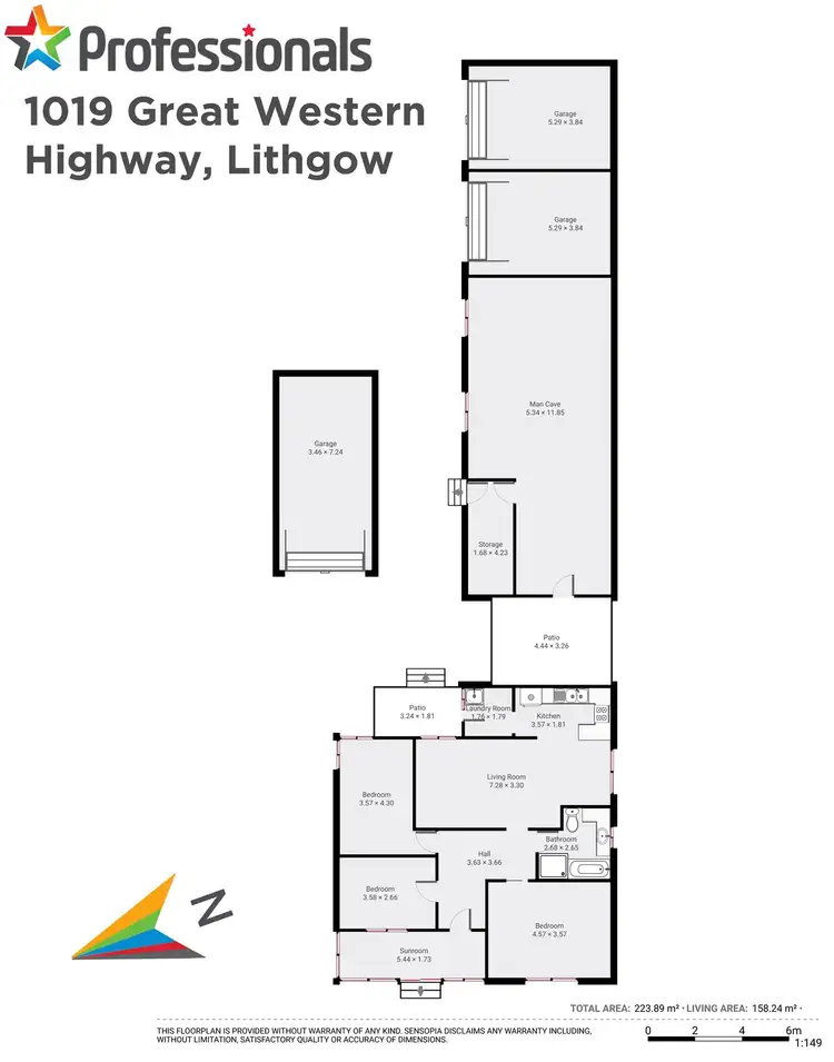 Floorplan of Homely house listing, 1019 Great Western Highway, Lithgow NSW 2790
