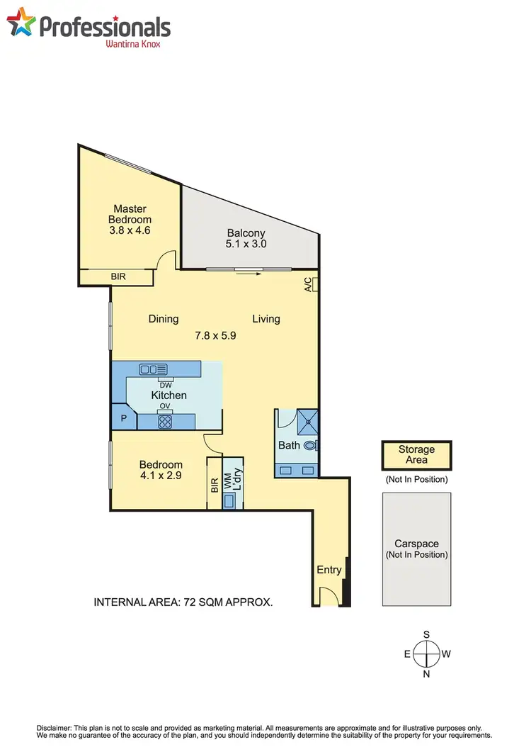Floorplan of Homely apartment listing, 7/19-21 Willesden Road, Hughesdale VIC 3166