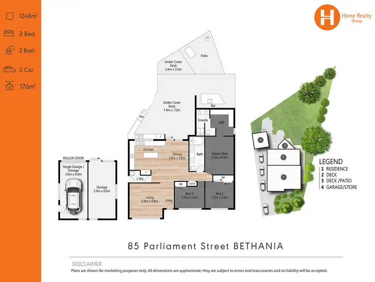 Floorplan of Homely house listing, 85 Parliament Street, Bethania QLD 4205