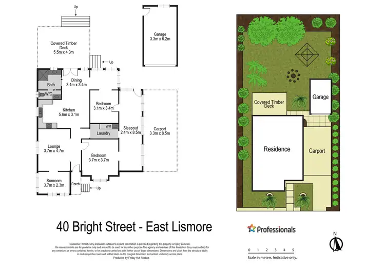 Floorplan of Homely house listing, 40 Bright Street, East Lismore NSW 2480
