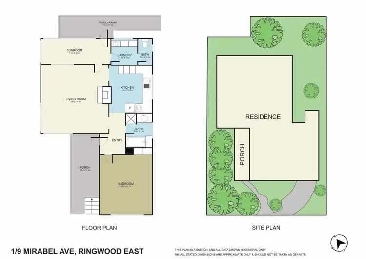 Floorplan of Homely house listing, 1/9 Mirabel Avenue, Ringwood East VIC 3135