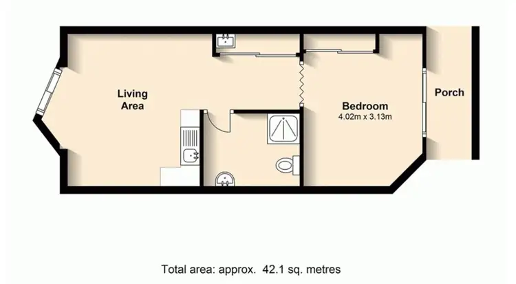 Floorplan of Homely unit listing, 17/3 Snedden Street, Bethania QLD 4205