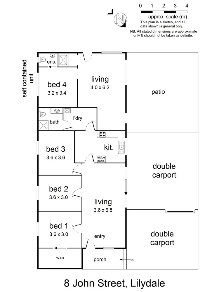 Floorplan of Homely house listing, 8 John Street, Lilydale VIC 3140