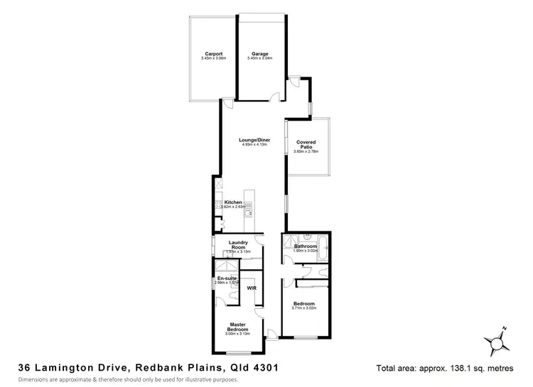 Floorplan of Homely house listing, 36 Lamington Drive, Redbank Plains QLD 4301