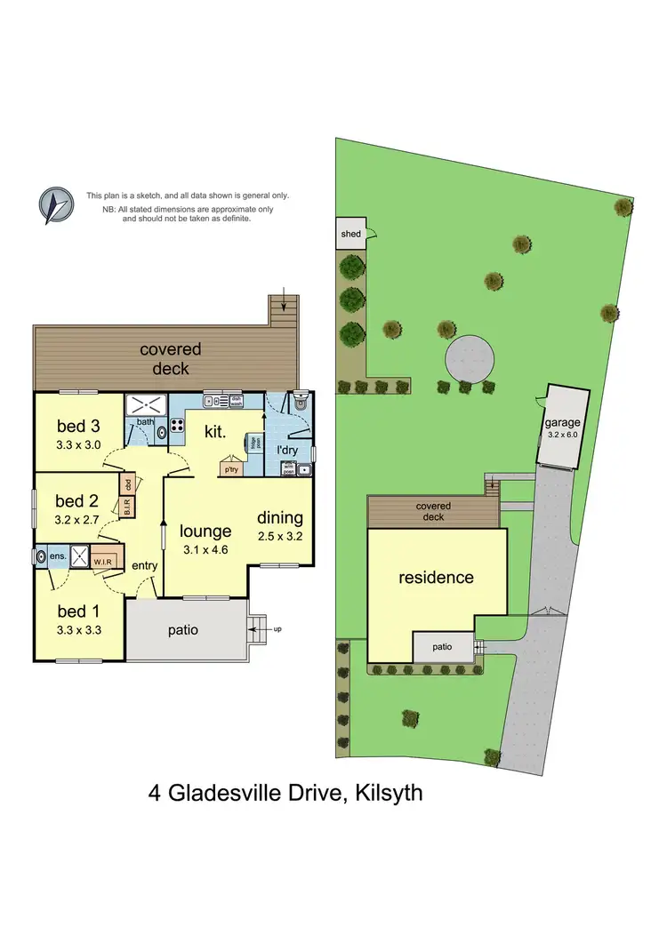 Floorplan of Homely house listing, 4 Gladesville Drive, Kilsyth VIC 3137