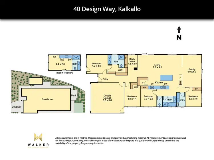 Floorplan of Homely house listing, 40 Design Way, Kalkallo VIC 3064