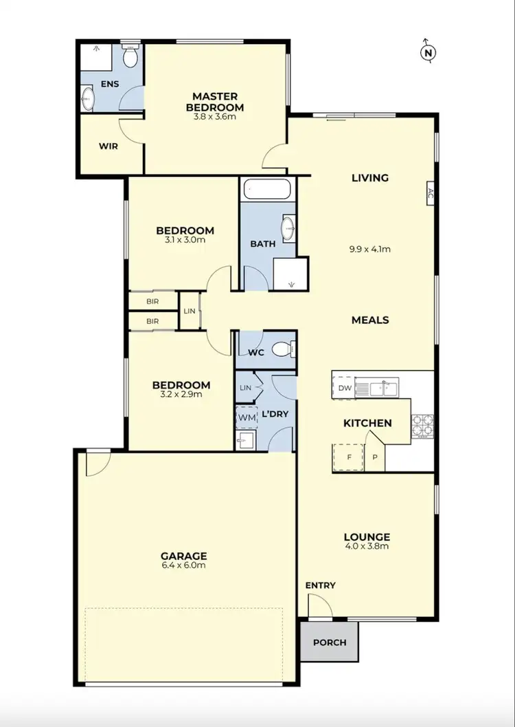 Floorplan of Homely unit listing, 26/330 Sydenham Road, Sydenham VIC 3037