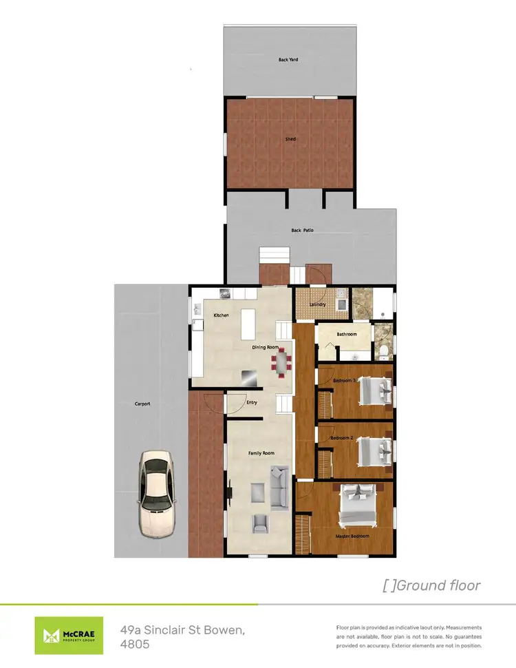 Floorplan of Homely house listing, 49A Sinclair Street, Bowen QLD 4805