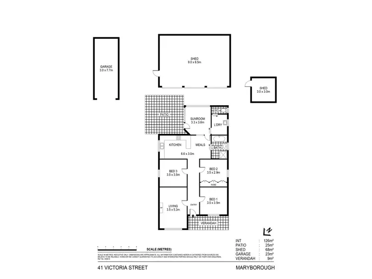 Floorplan of Homely house listing, 41 Victoria Street, Maryborough VIC 3465