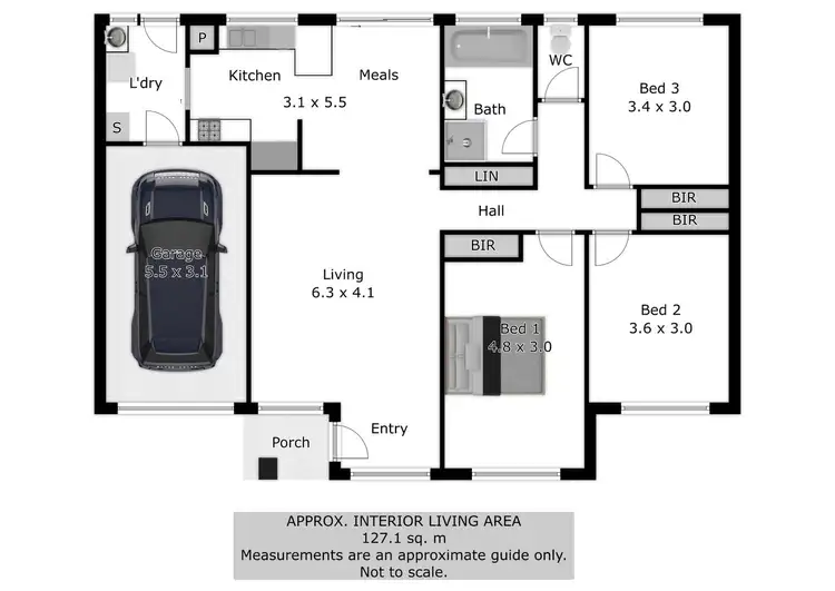 Floorplan of Homely house listing, 13/833 Watson Street, Glenroy NSW 2640