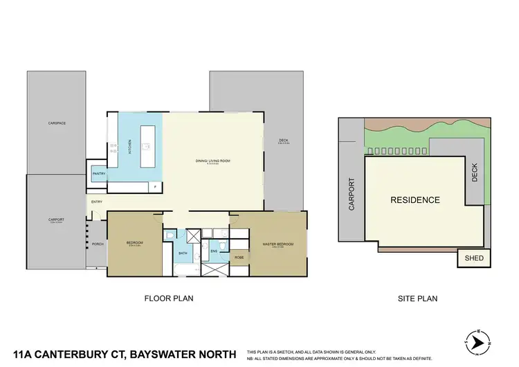 Floorplan of Homely house listing, 11a Canterbury Court, Bayswater North VIC 3153