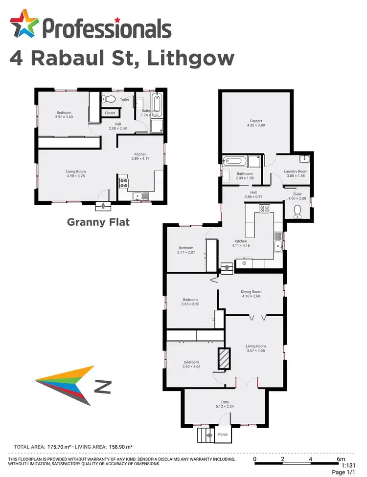 Floorplan of Homely house listing, 4 Rabaul Street, Lithgow NSW 2790