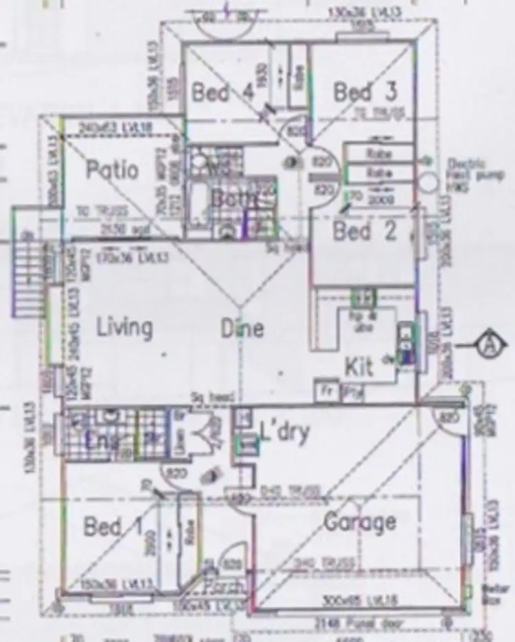 Floorplan of Homely house listing, 5 Oliver Drive, Redbank Plains QLD 4301