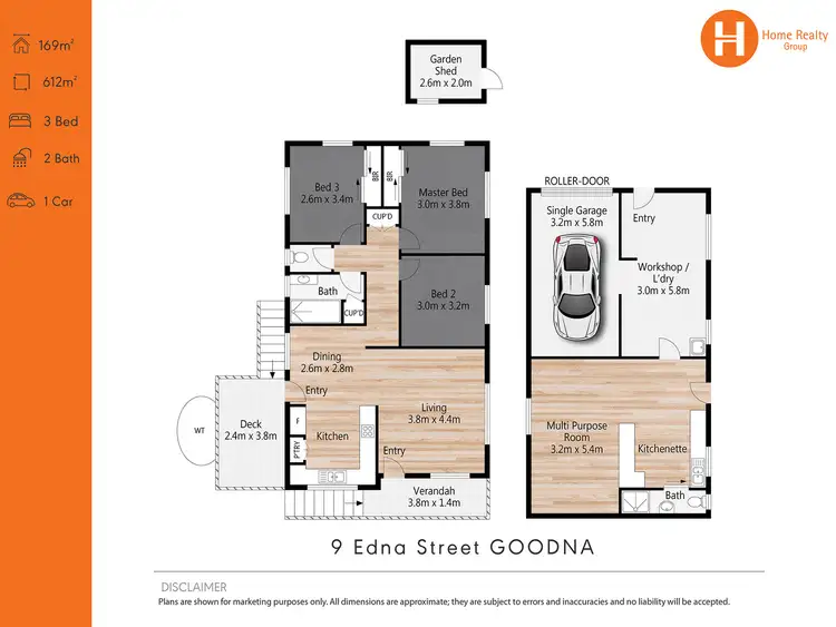 Floorplan of Homely house listing, 9 Edna Street, Goodna QLD 4300