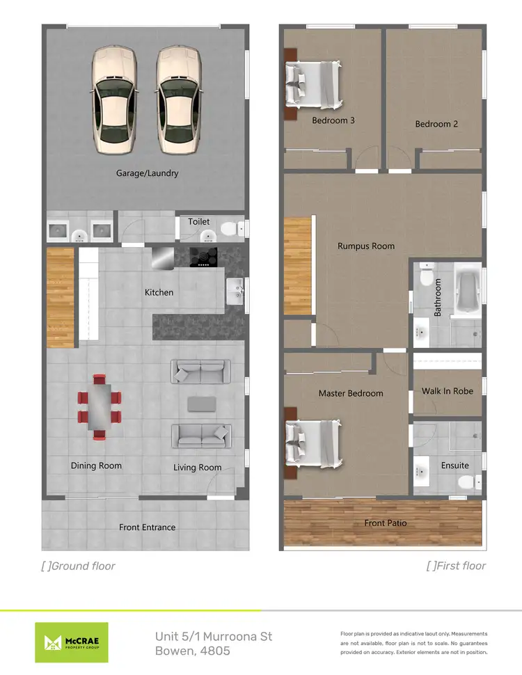 Floorplan of Homely unit listing, 5/1 Murroona Street, Bowen QLD 4805