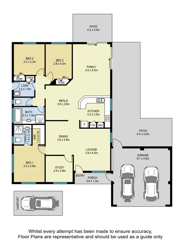 Floorplan of Homely house listing, 35 Hillenvale Avenue, Arana Hills QLD 4054