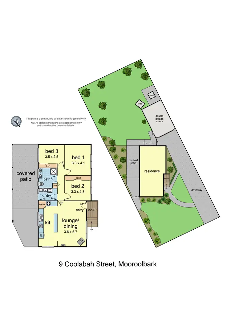 Floorplan of Homely house listing, 9 Coolabah Street, Mooroolbark VIC 3138