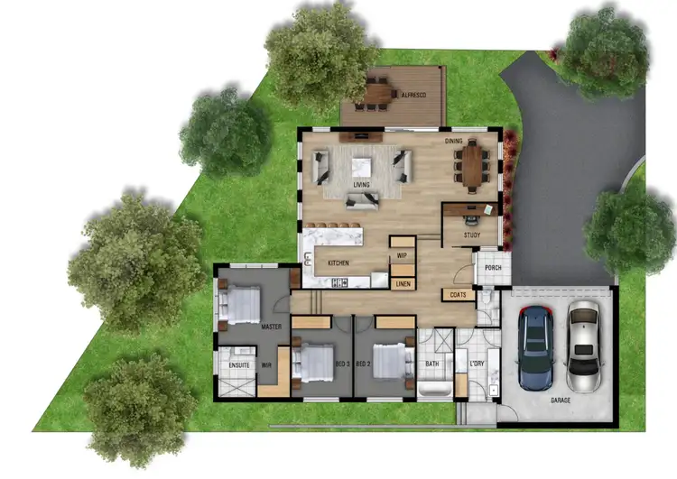 Floorplan of Homely land listing, 2C Benton Road, Healesville VIC 3777