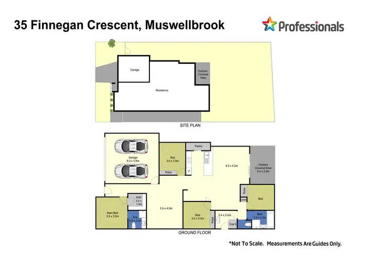 Floorplan of Homely house listing, 35 Finnegan Crescent, Muswellbrook NSW 2333
