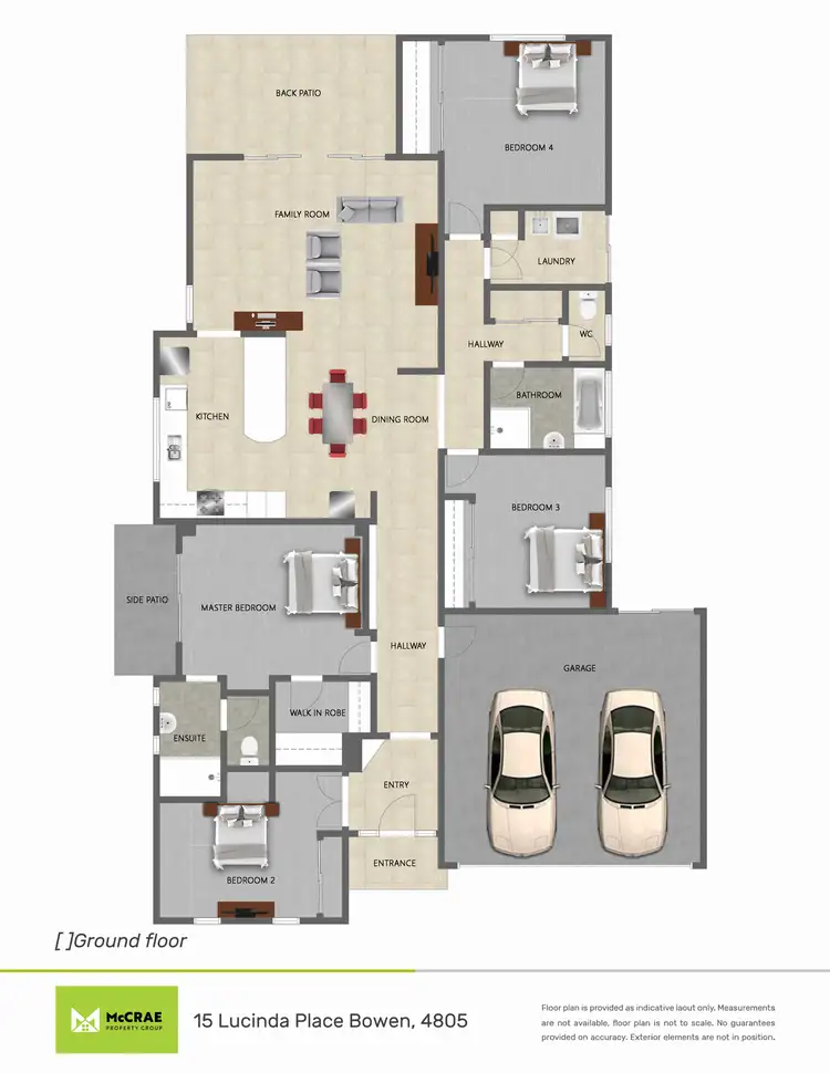 Floorplan of Homely house listing, 15 Lucinda Place, Bowen QLD 4805