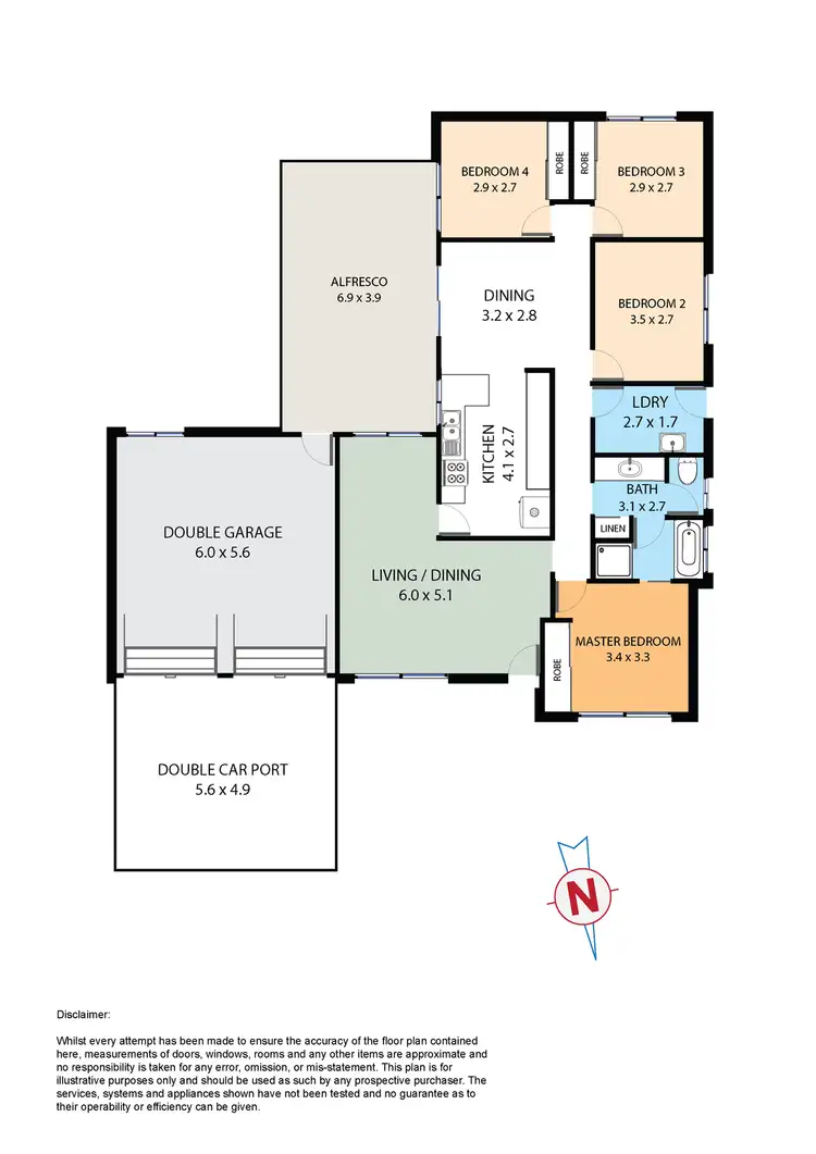 Floorplan of Homely house listing, 24 Capella Street, Erskine Park NSW 2759