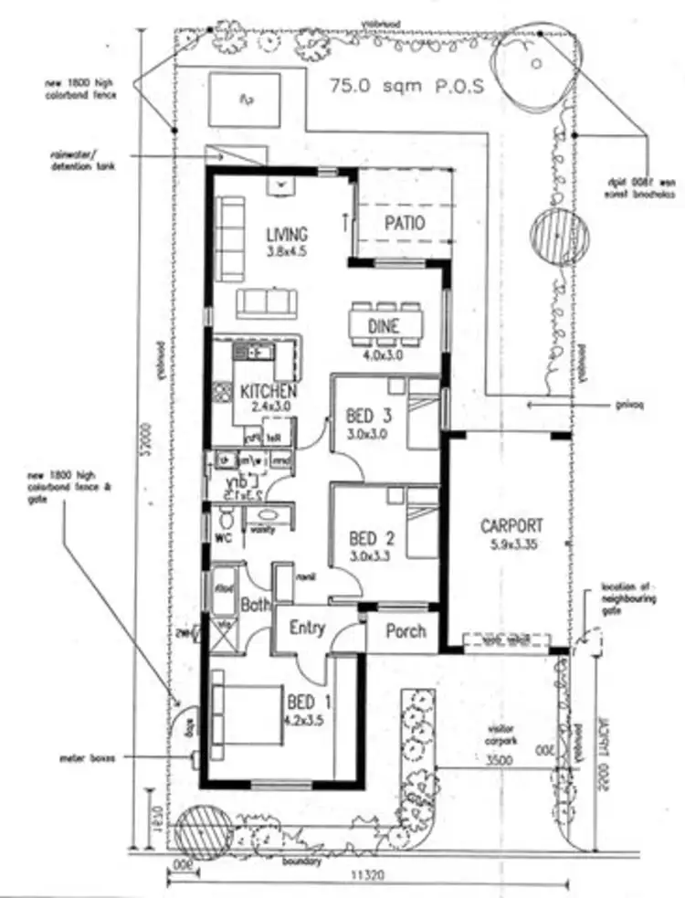 Floorplan of Homely house listing, 8/14a Milan Crescent, Hackham West SA 5163