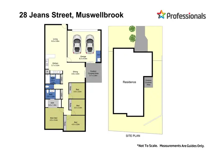 Floorplan of Homely house listing, 28 Jeans Street, Muswellbrook NSW 2333