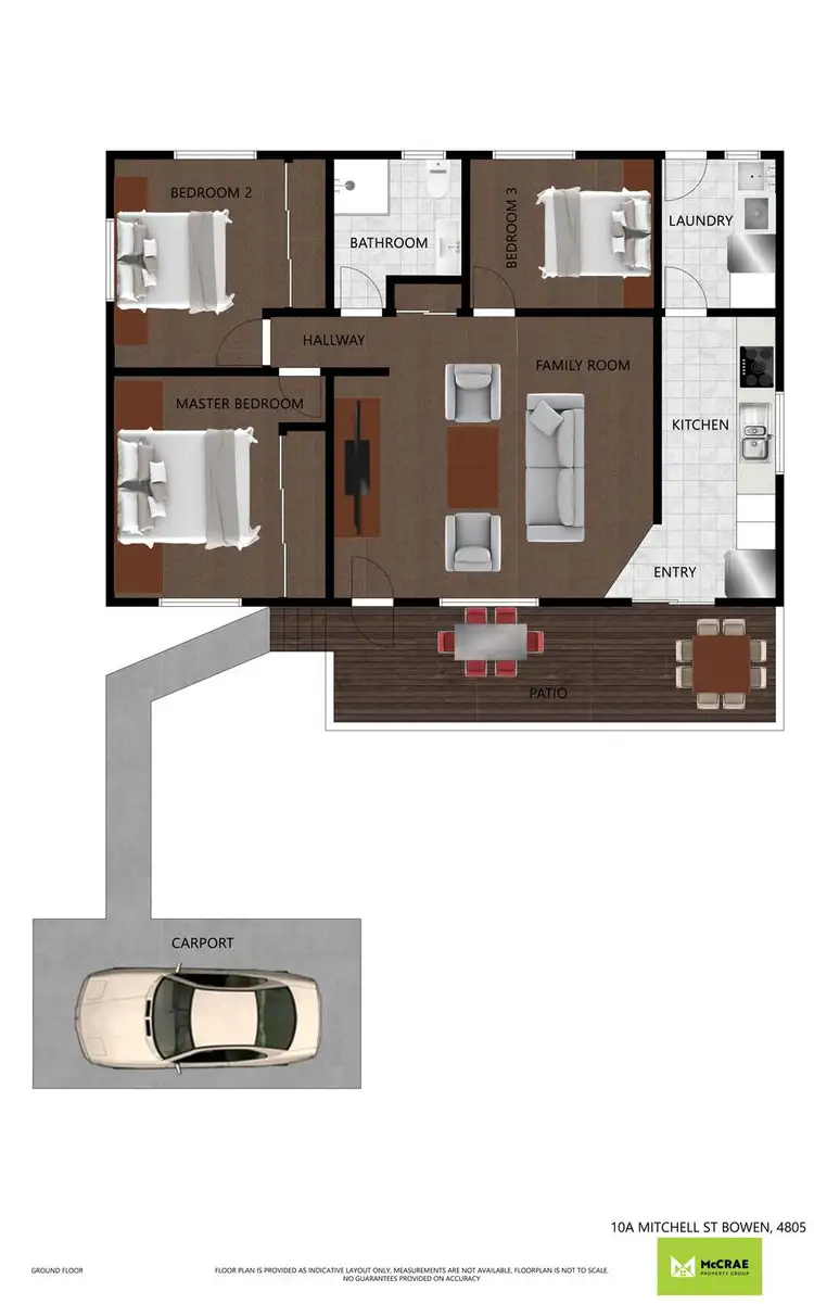 Floorplan of Homely house listing, 10A Mitchell Street, Bowen QLD 4805