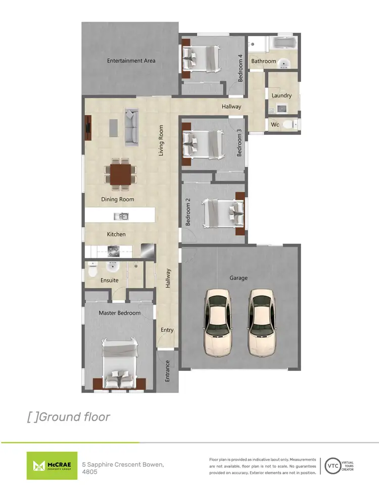 Floorplan of Homely house listing, 5 Sapphire Crescent, Bowen QLD 4805