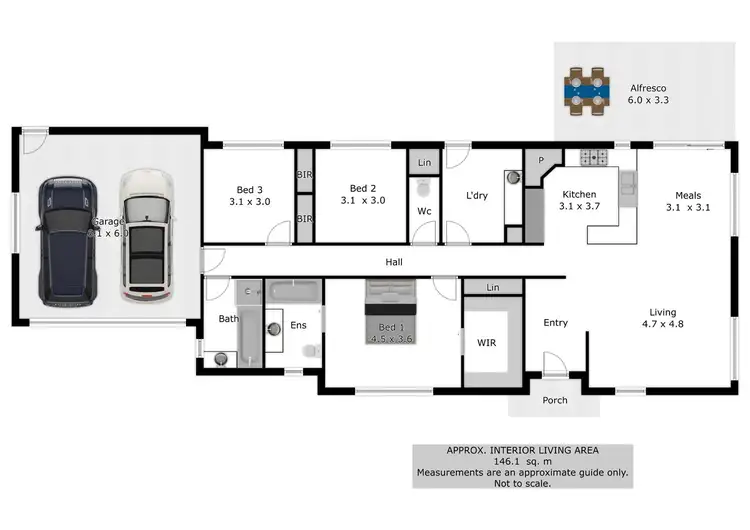 Floorplan of Homely house listing, 30 Ashburton Circuit, Wodonga VIC 3690