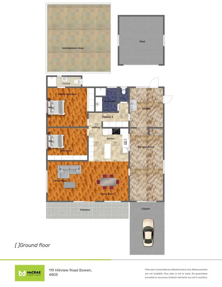Floorplan of Homely house listing, 119 Hillview Road, Bowen QLD 4805
