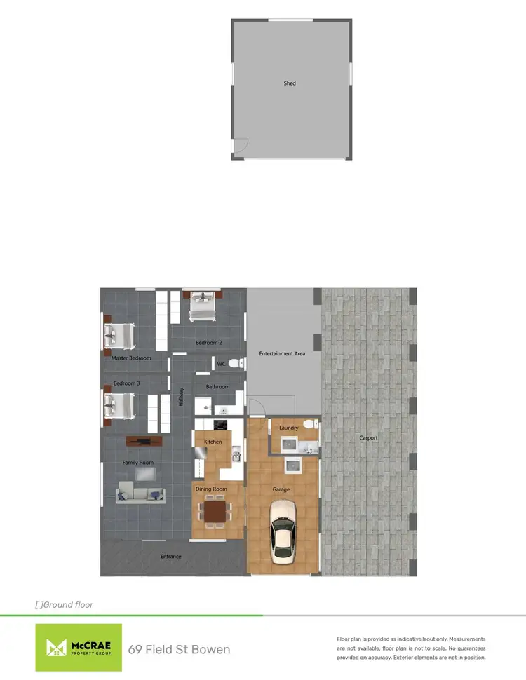 Floorplan of Homely house listing, 69 Field Street, Bowen QLD 4805