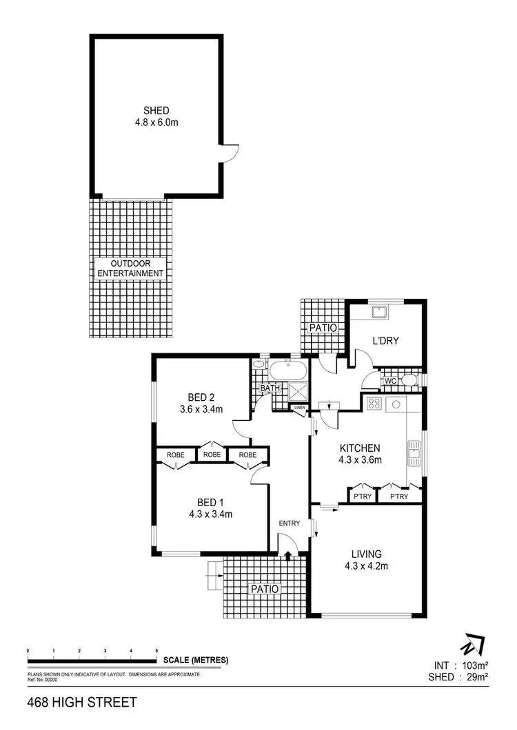 Floorplan of Homely house listing, 468 High Street, Golden Square VIC 3555